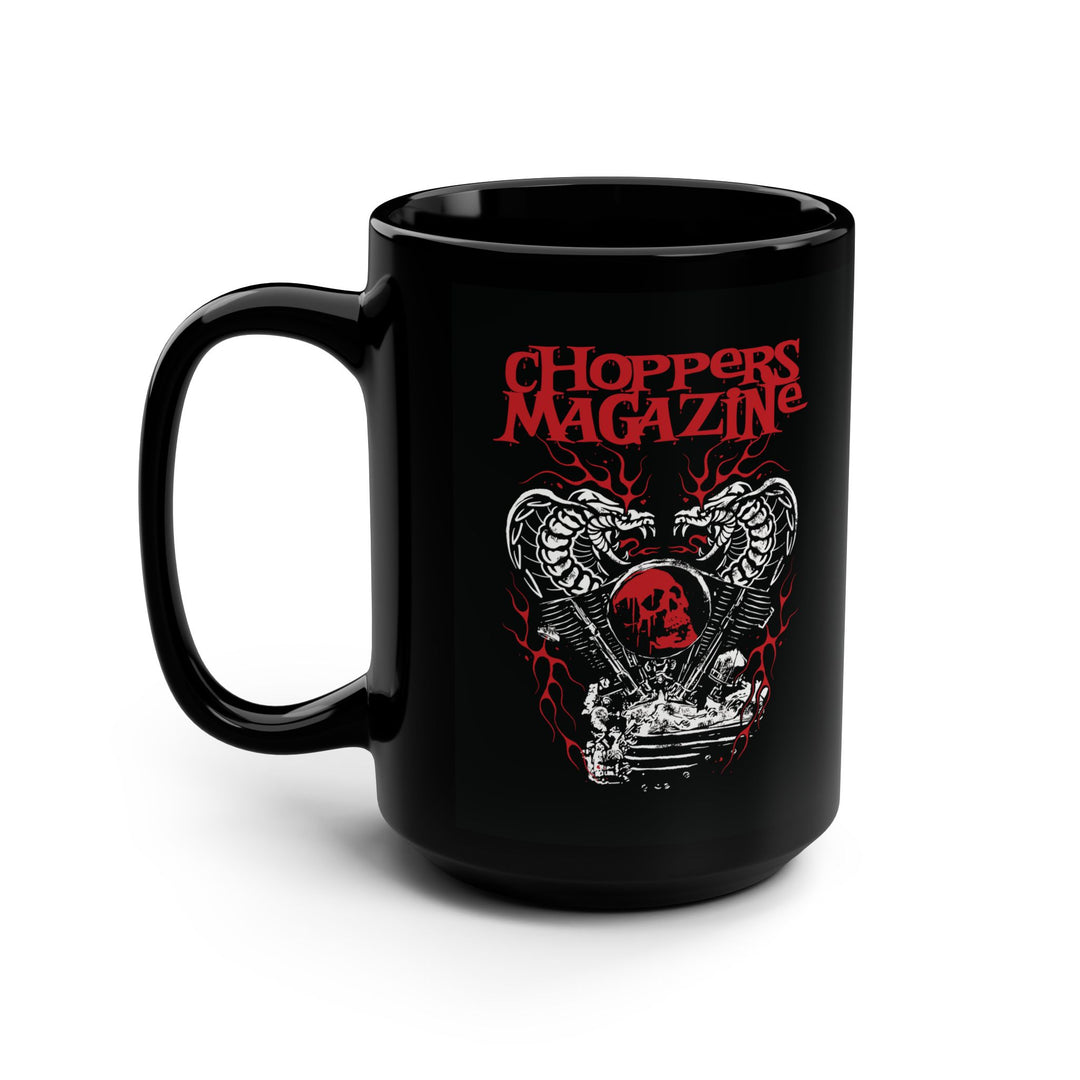 Cobra Heart Black Mug - 15oz