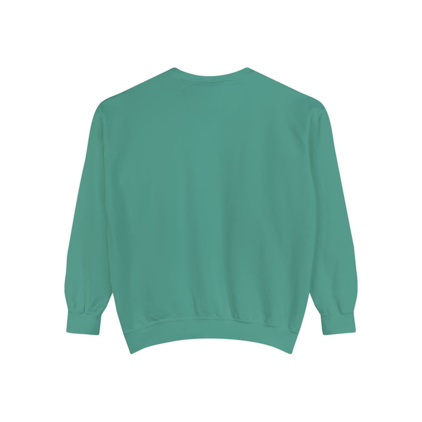 Helmet Skull Garment-Dyed Sweatshirt