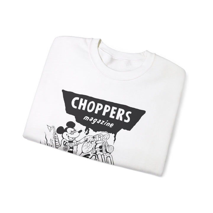 Chopper Mouse Crewneck Sweatshirt