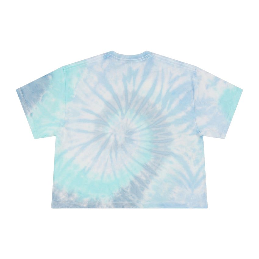 Women's Chopper Mouse Tie-Dye Crop Tee