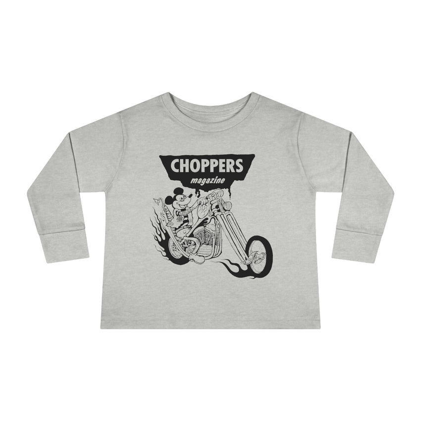 Chopper Mouse Toddler Long Sleeve Tee