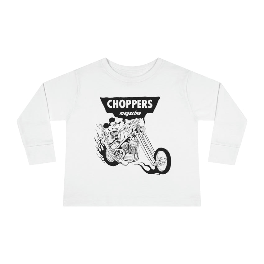 Chopper Mouse Toddler Long Sleeve Tee