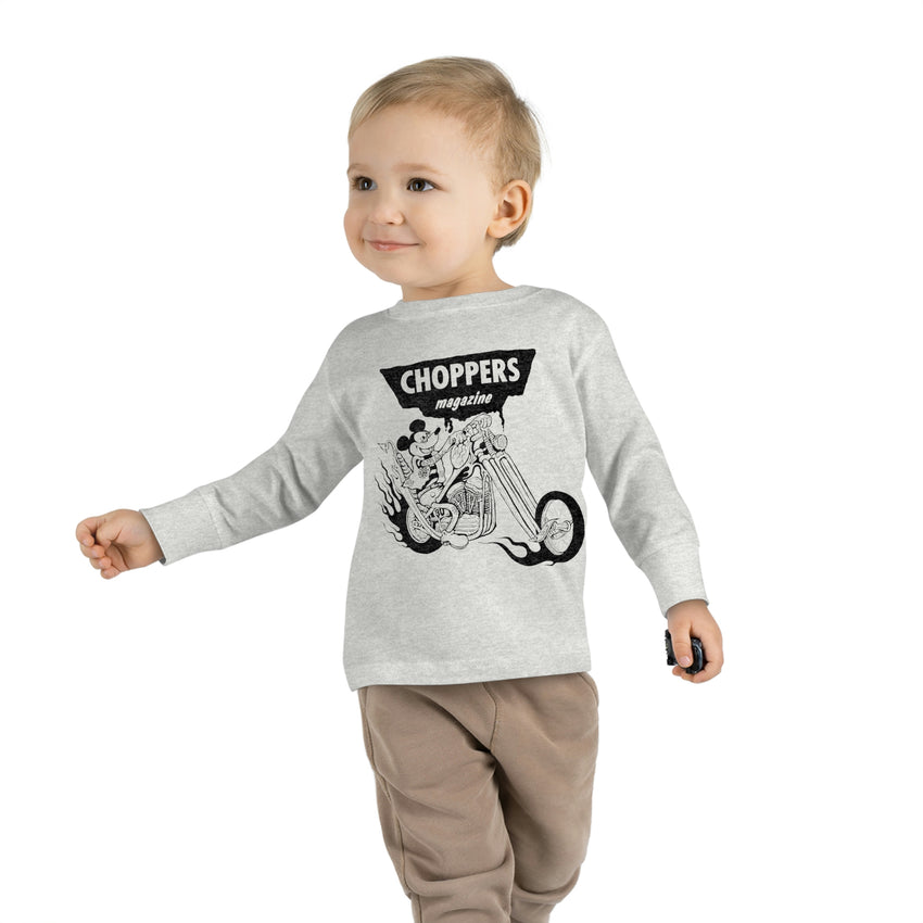 Chopper Mouse Toddler Long Sleeve Tee
