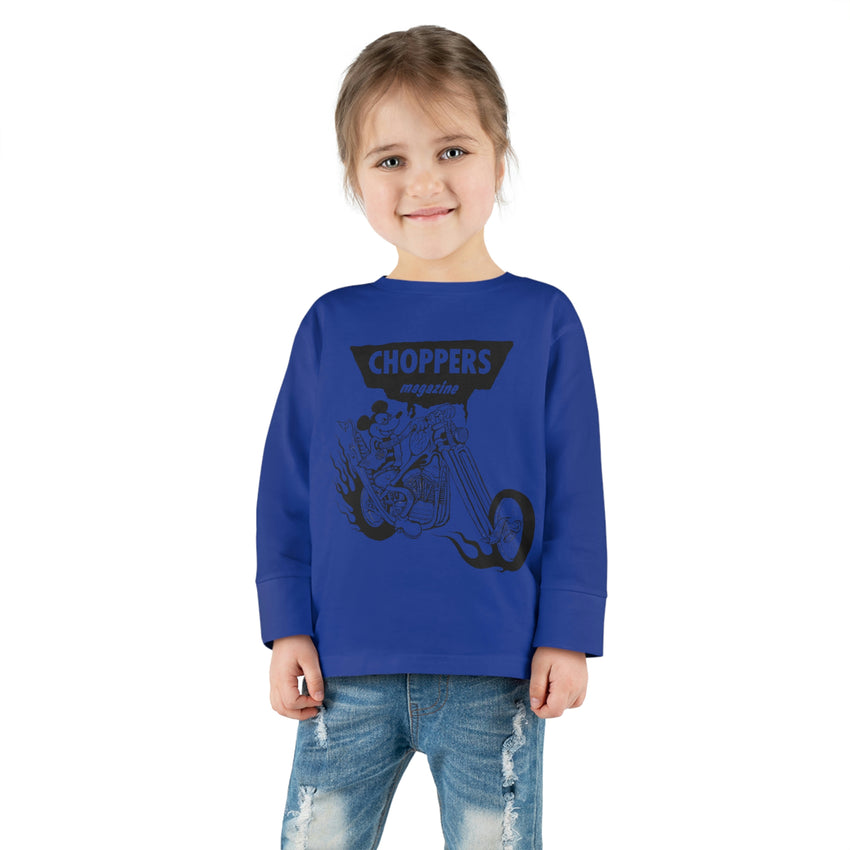 Chopper Mouse Toddler Long Sleeve Tee