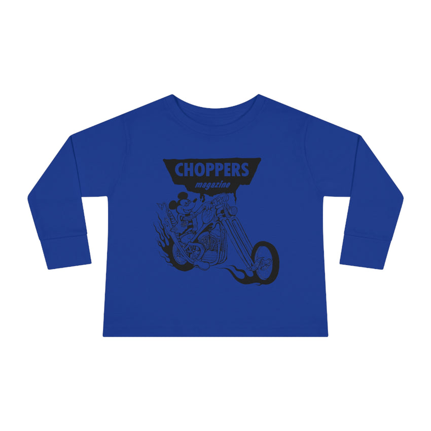 Chopper Mouse Toddler Long Sleeve Tee