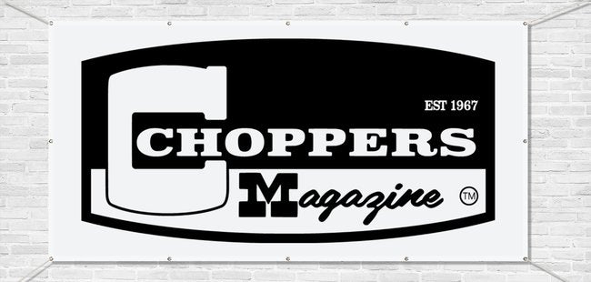 2' x 4' Choppers Badge Banner