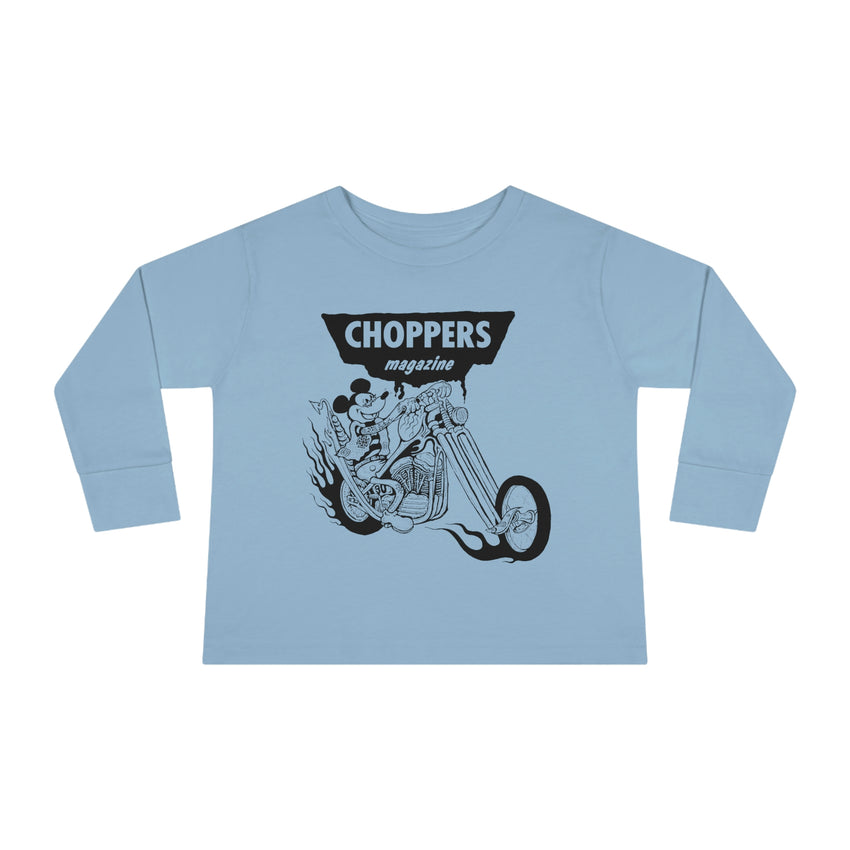 Chopper Mouse Toddler Long Sleeve Tee