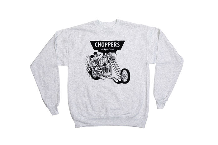 Chopper Mouse Crewneck Sweatshirt