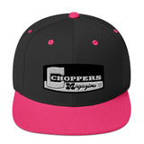 Embroidered Choppers Badge Snapback Hat