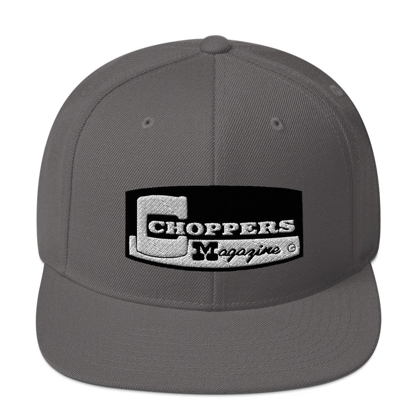 Embroidered Choppers Badge Snapback Hat