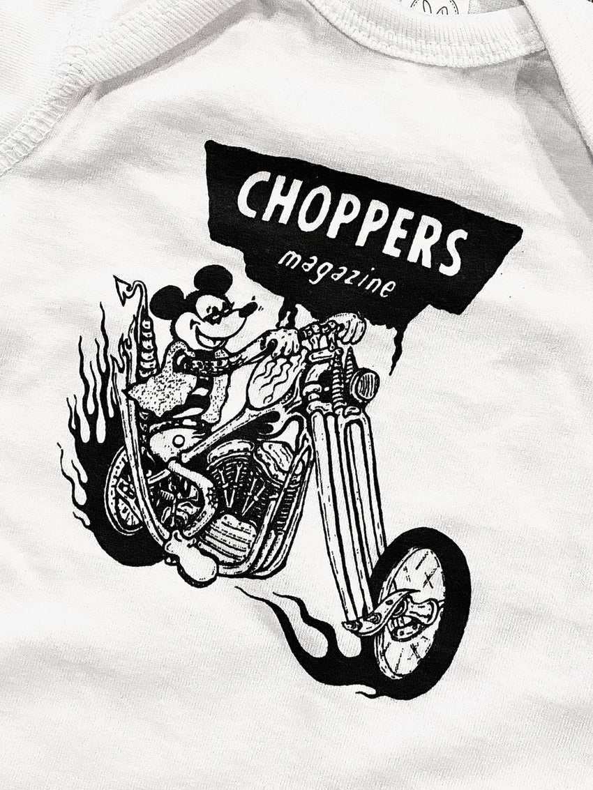 Chopper Mouse Baby Onesie