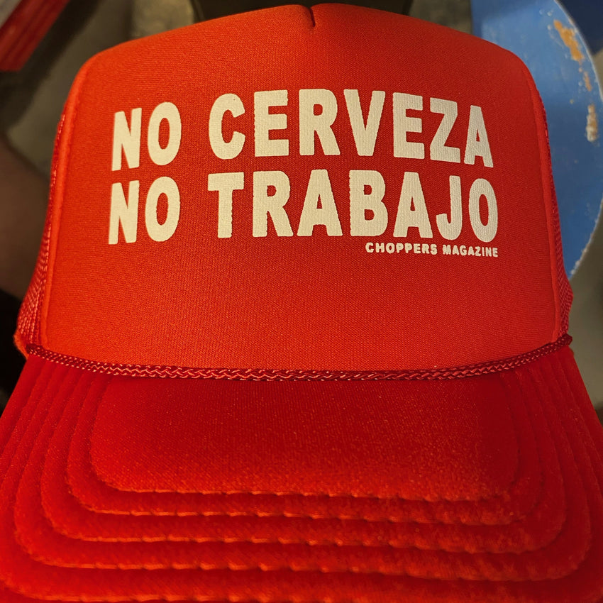 No Cerveza Hat
