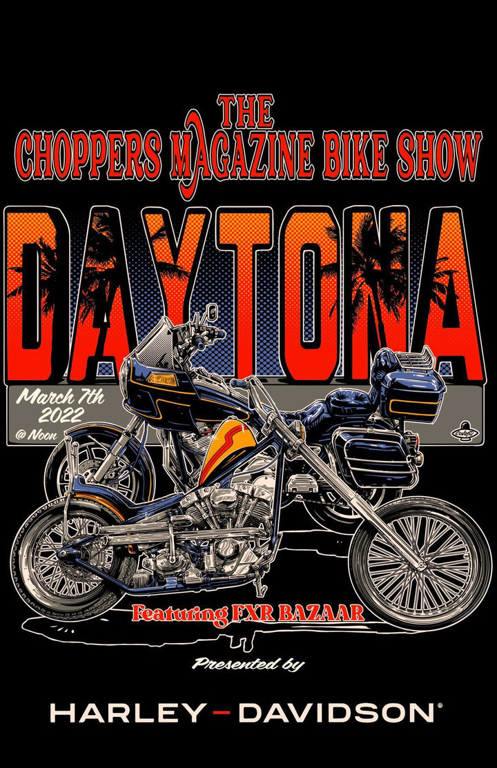 Daytona Bike Week Choppers Mag x HD Show Shirt