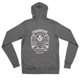 Buzzard Unisex Zip Hoodie